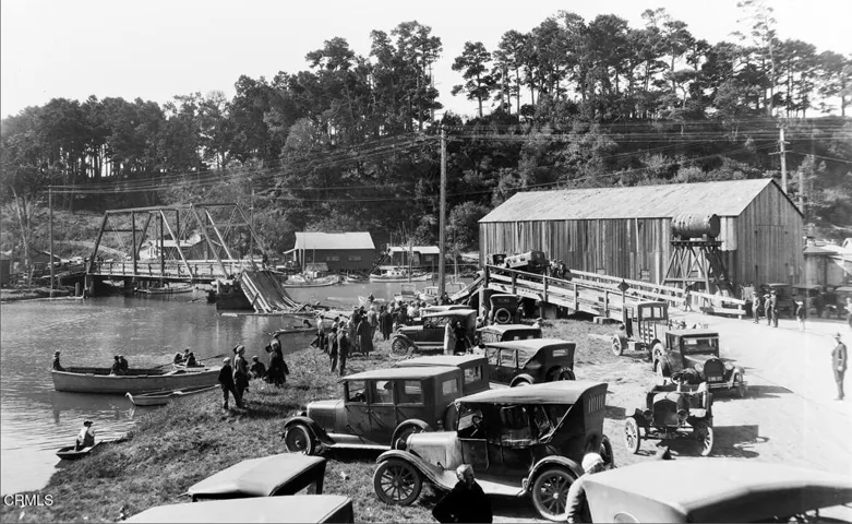 Circa 1924 Homer Barton's oil truck