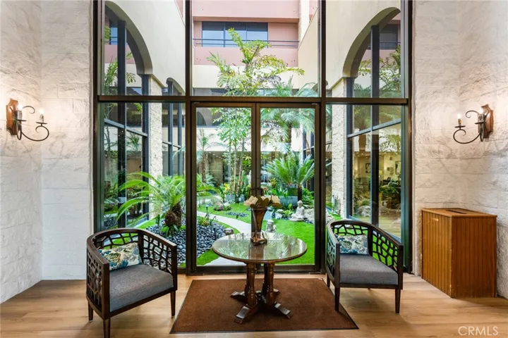 The Brand New Atrium in the Lobby