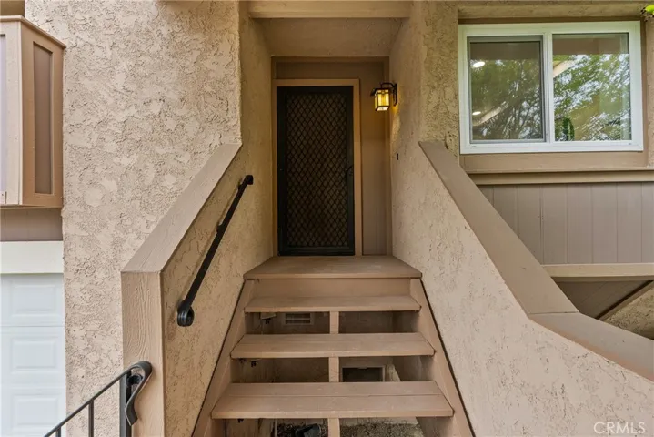 Front door.