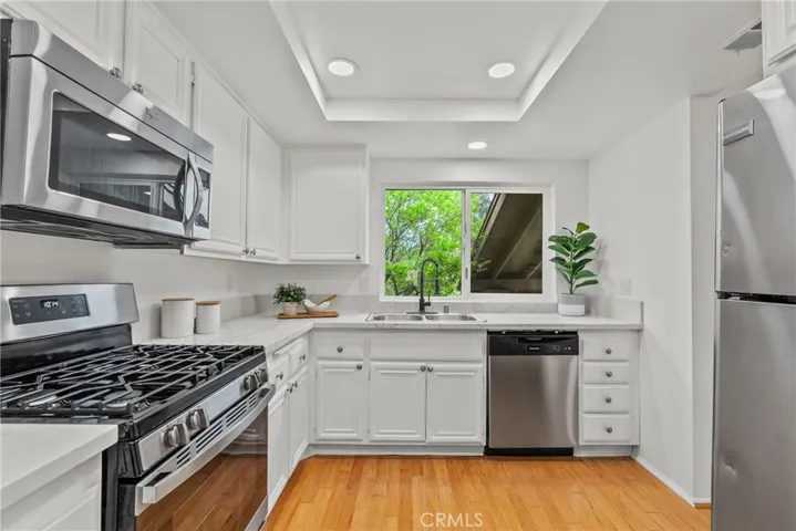 Kitchen with new dishwasher