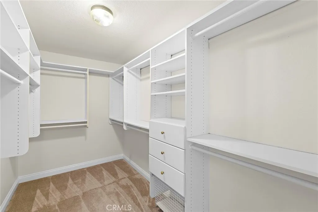 Large walk in closet