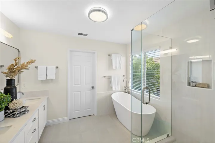New primary bathroom