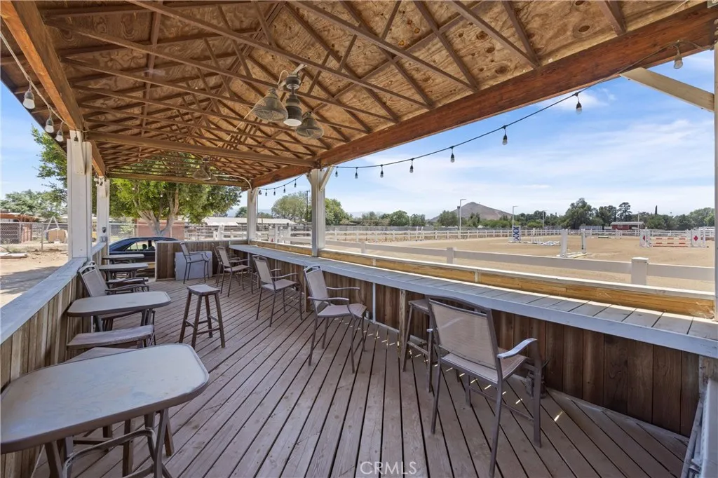 Covered Viewing Area