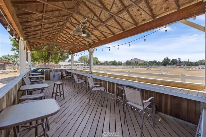 Covered Viewing Area