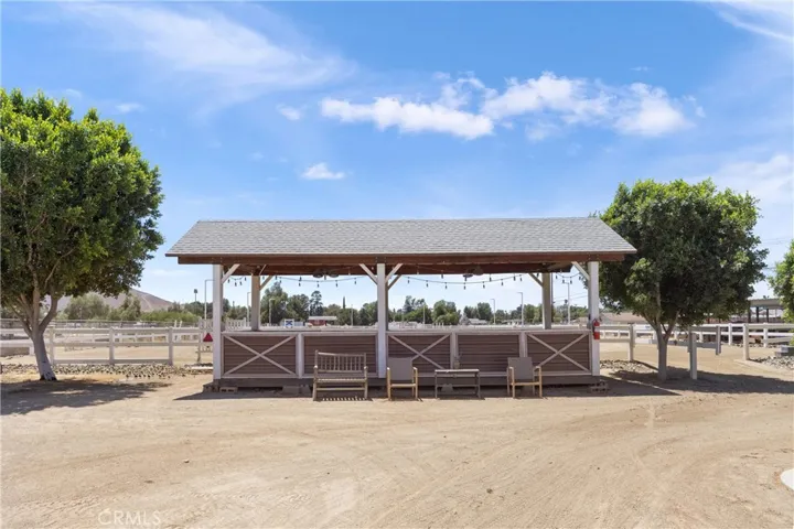 Covered Viewing Area