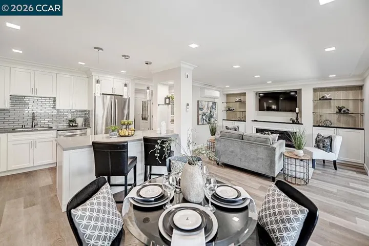 Recessed lights throughout the Manor