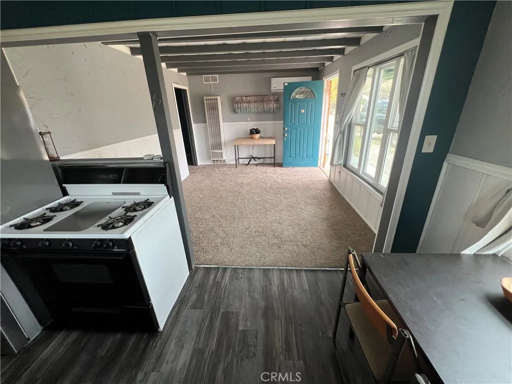 2 bedroom house open dining room to living room