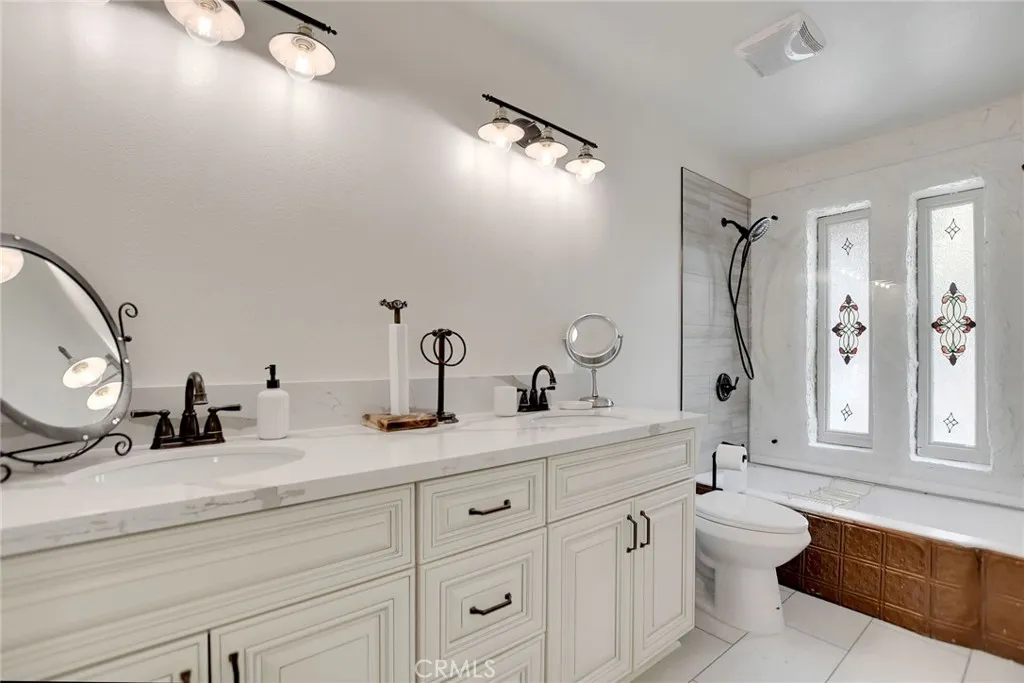 house one hallway bath