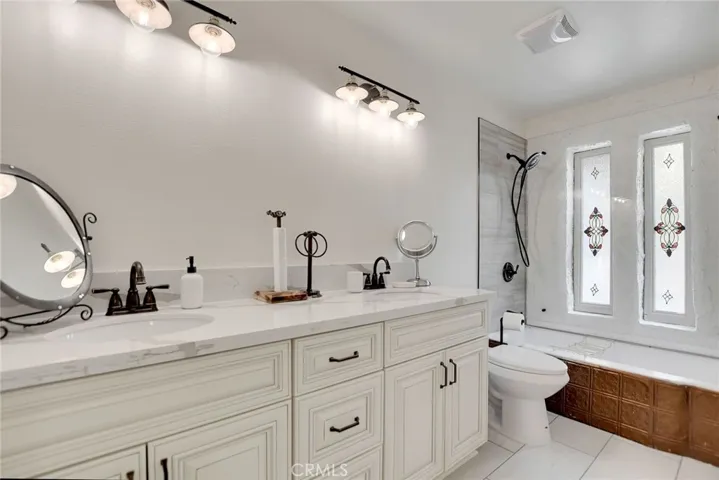 house one hallway bath