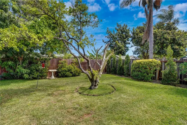 Beautiful mature landscaping.