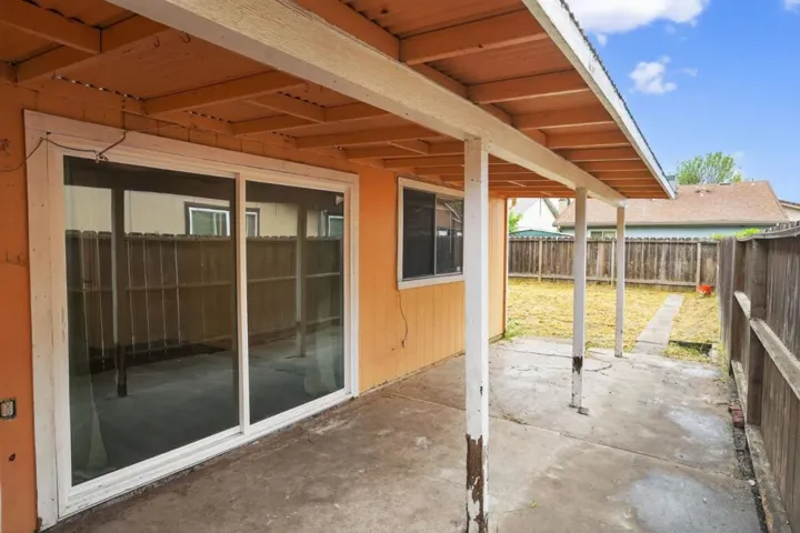 Patio from dining area