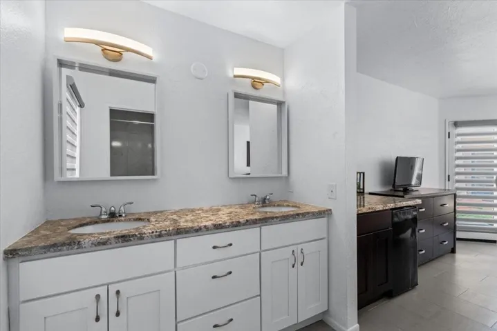 remodeled bath area!