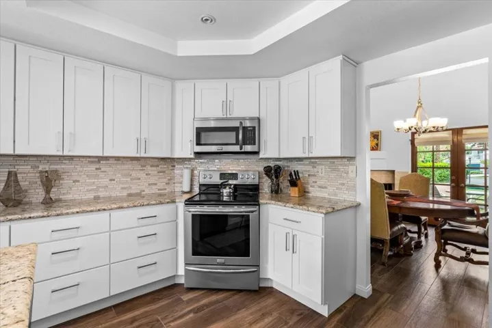 Sleek newer kitchen!