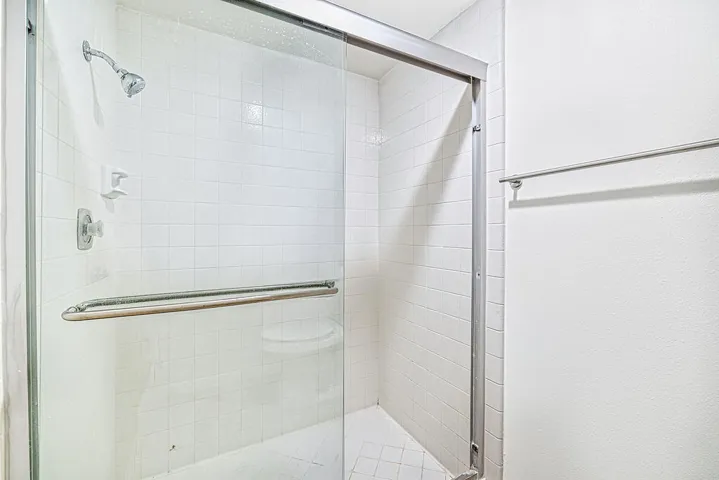 Remodeled primary shower