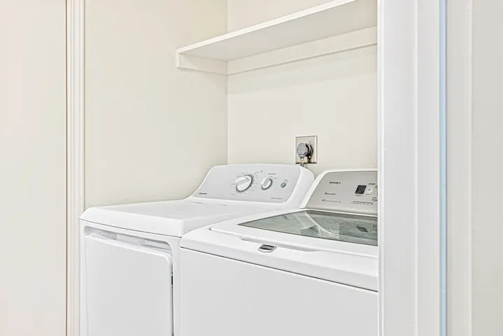 Interior Laundry with appliances