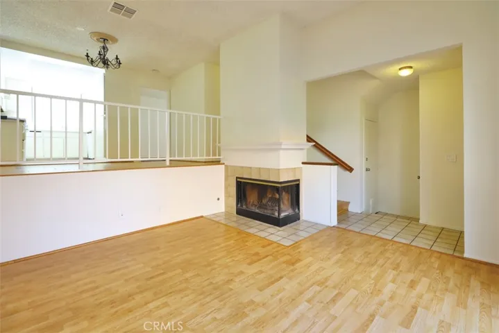 Living Room with Fireplace