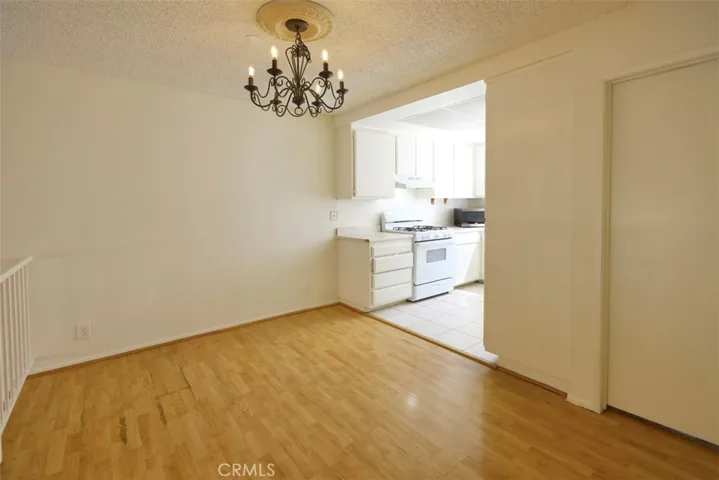 Dining Area with Chandelier
