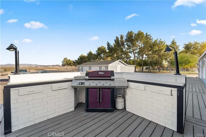 Built in BBQ