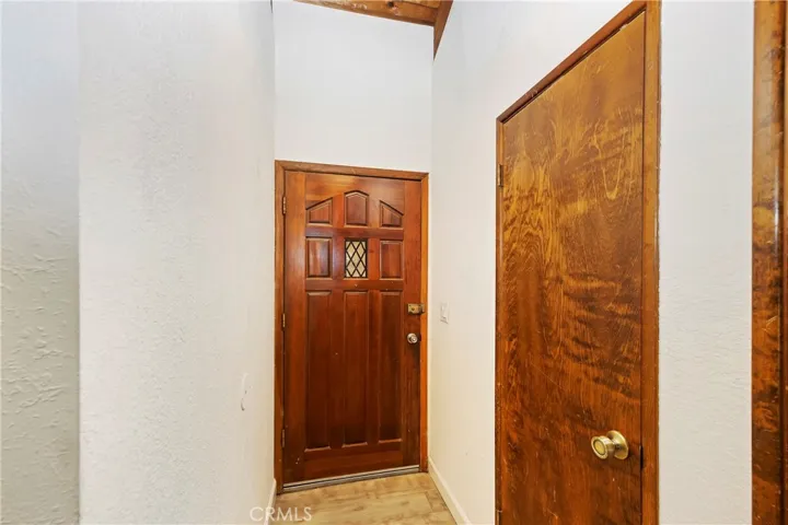Front Door from Interior