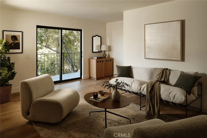 Downstairs lounge area