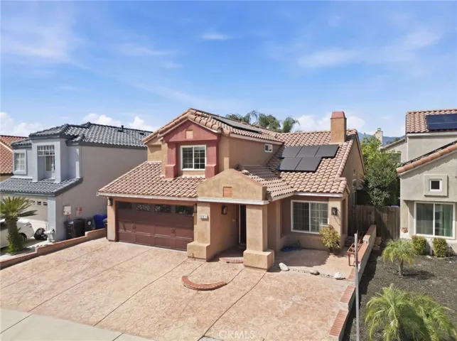 front of the property