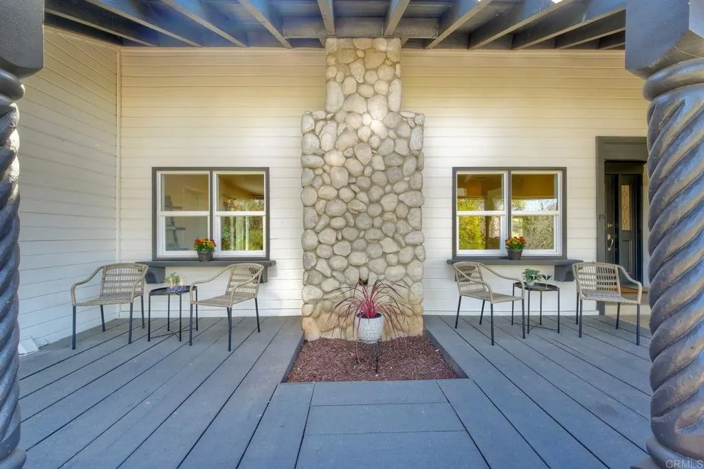 Relax on your front porch - not many homes has this to offer!