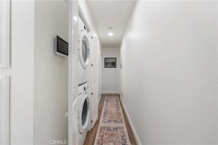 Hallway with Inside Laundry