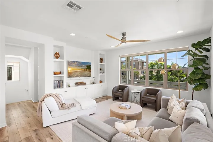 Bright living room ideal for relaxation or gathering.