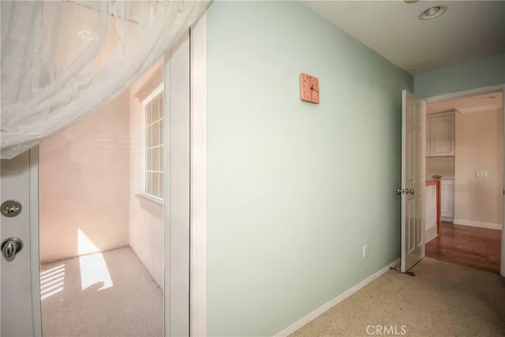 Balcony off secondary bedroom