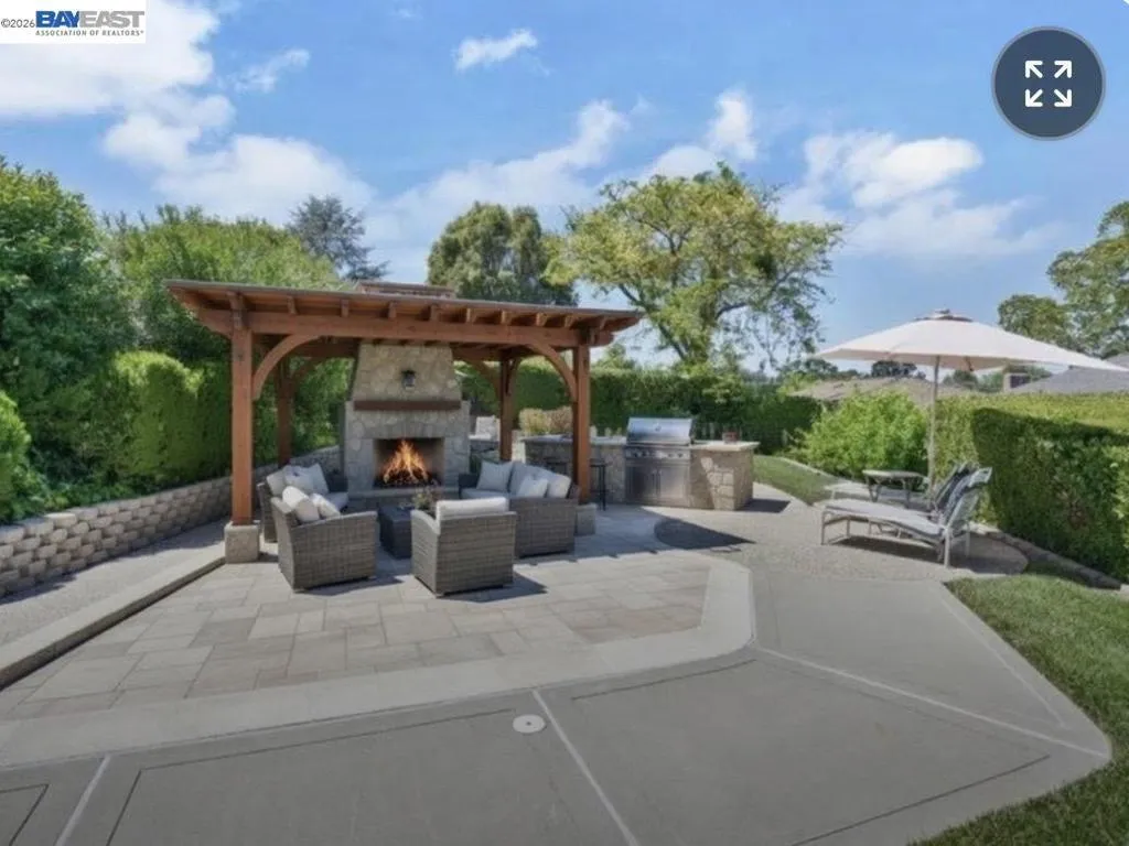 Not actual depiction. Idea of what backyard might look like if pool was removed.