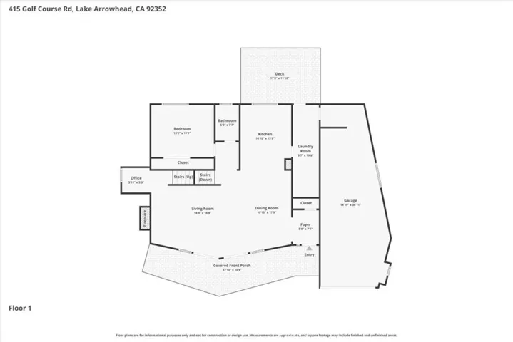 415 Golf Course, Lake Arrowhead, California 92352
