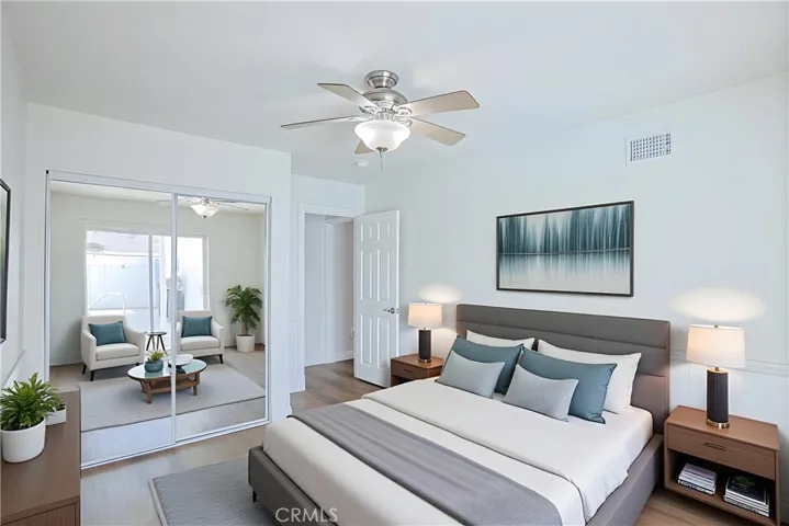 bed 2 virtual staged