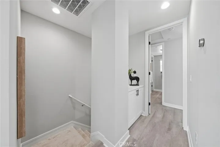 Upstairs has 3 Bedrooms