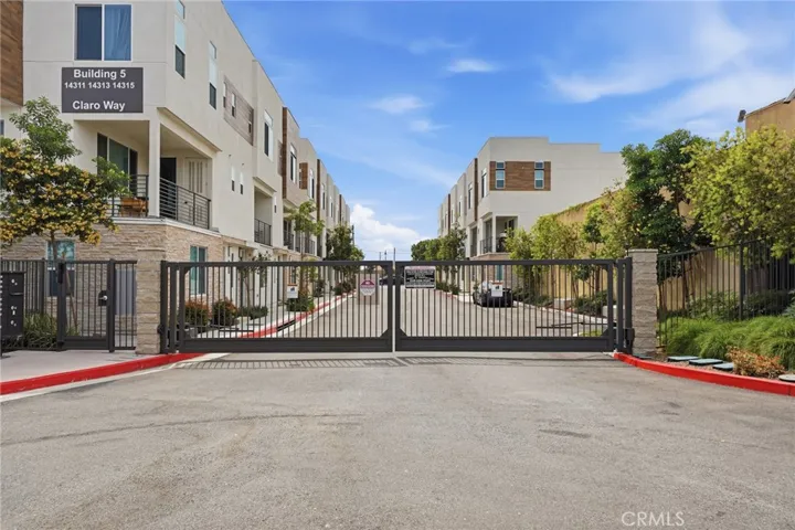 Community Gated Entrance