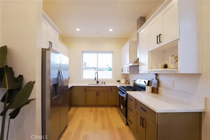 Staged before tenant moved in