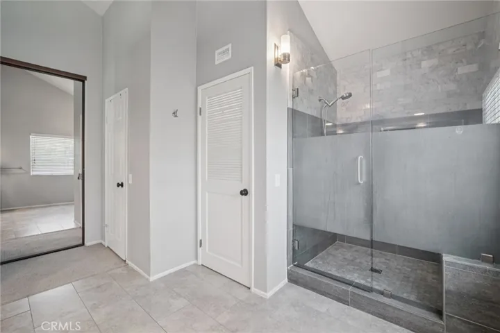 Primary Bathroom Oversize Walk in Shower Remodeled  - 27301 Monforte, M.V. 92692