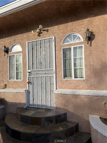 Front door main house