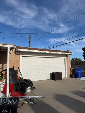Oversized two car garage