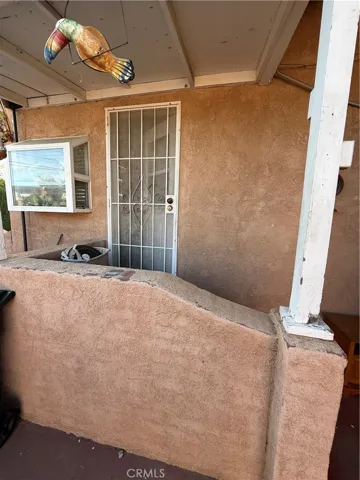Side entrance of main house