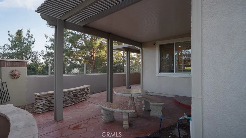 Backyard Covered Patio Area
