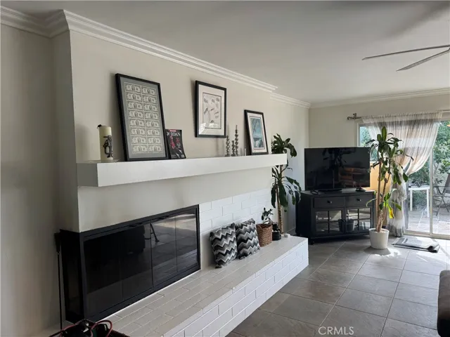 Living Room with Fireplace