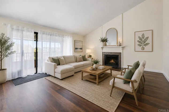Virtual Staged Living Room
