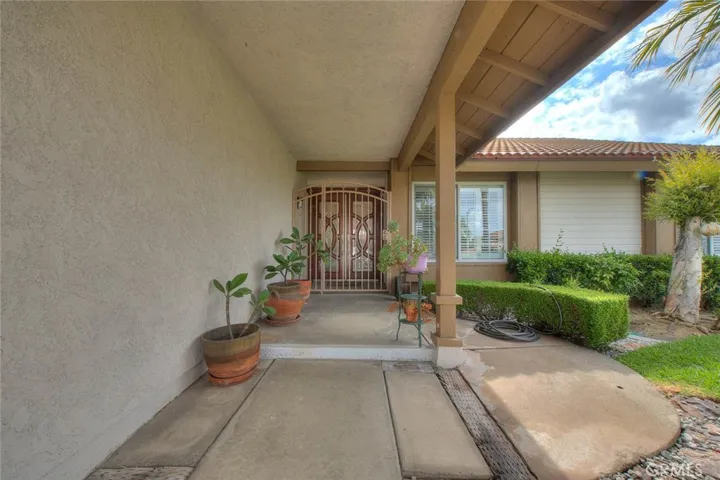 Covered front porch