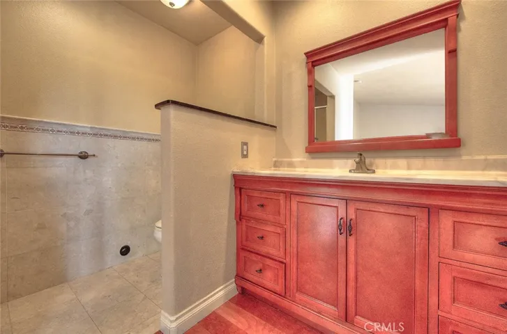 Large walk-in shower