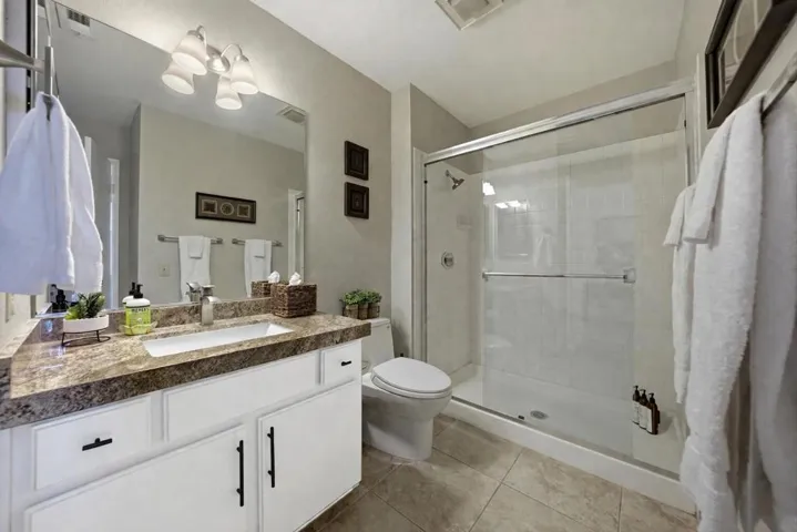 Modern bathroom with clean design