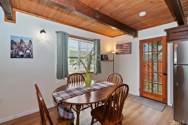 Dining area.
