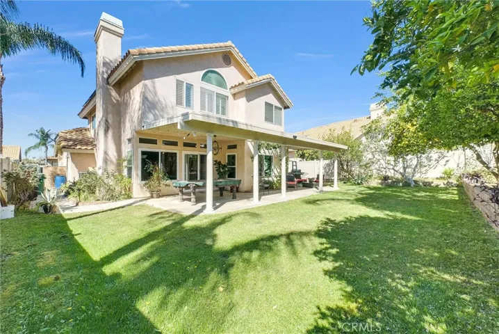 Back yard with Patio