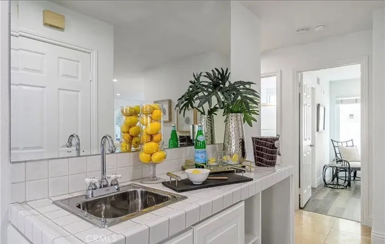 Wet bar centrally located in the downstairs.