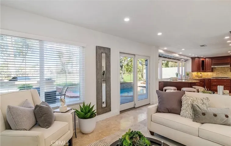 Family room right off the kitchen and the views are incredible.
