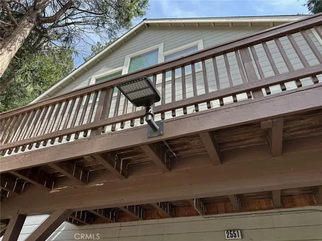 Outside light by parking